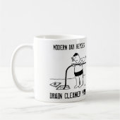 Rioolreiniger Man Koffiemok (Links)