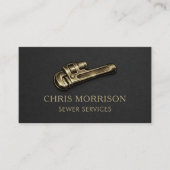 Rioolservice Sleutel Professioneel Visitekaartje (Voorkant)