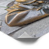 Rioolwerker Bronzen Standbeeld, Bratislava, Slowak Poster (Hoek)