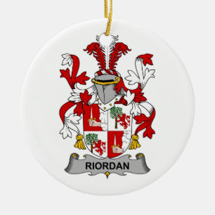 Riordan Family Crest Keramisch Ornament