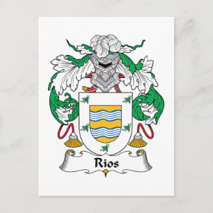 Rios Family Crest Briefkaart
