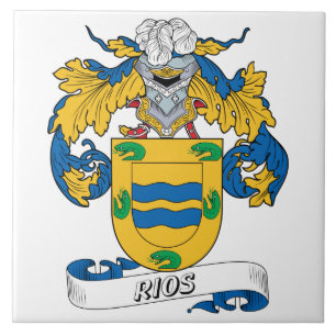 Rios Family Crest Tegeltje