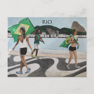 riostrandvlaggen briefkaart
