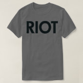 Riot black t-shirt (Design voorkant)