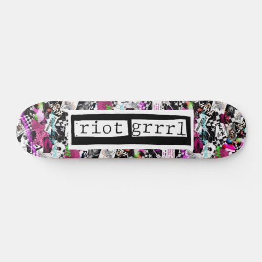 Riot Grrl Skateboard (Horizontaal)
