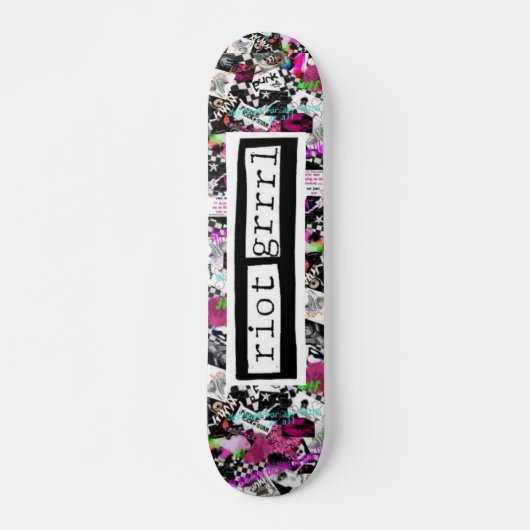 Riot Grrl Skateboard (Voorkant)