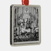 Riot in Covent Garden Metalen Ornament (Rechts)