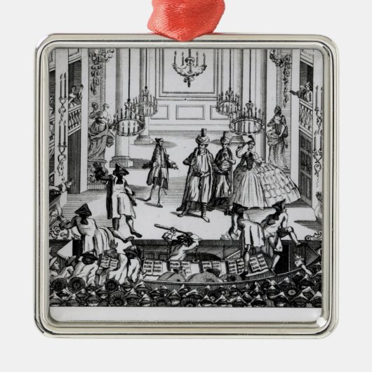 Riot in Covent Garden Metalen Ornament (Voorkant)