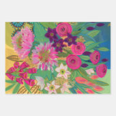 Riot of Pink Gift Wrap Inpakpapier Vel (Voorkant)