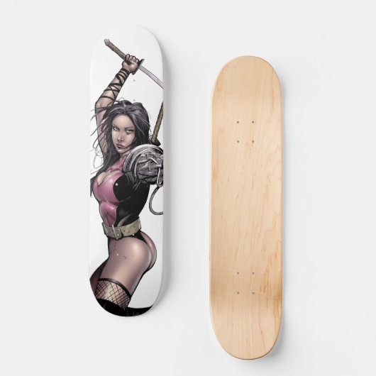 Riot Shell Skateboard Deck (Voorkant)