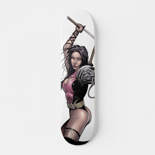 Riot Shell Skateboard Deck (Voorkant)