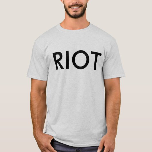 RIOT T-SHIRT (Voorkant)