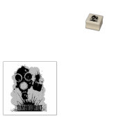 Riot Tijd Rubberstempel (Gestempeld)