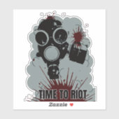 Riot Tijd Sticker (Vel)
