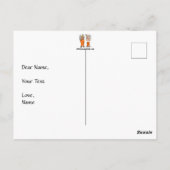 Riot Trumper Briefkaart (Achterkant)