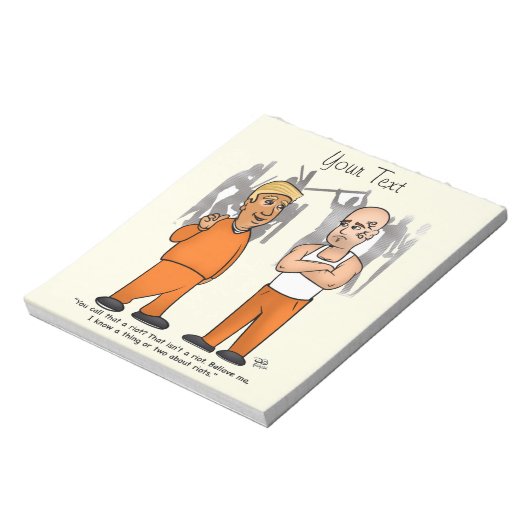 Riot Trumper Note Pad Notitieblok (Linkerzijde)