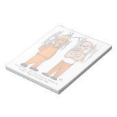 Riot Trumper Note Pad Notitieblok (Linkerzijde)