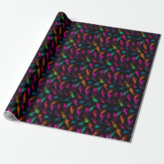 Riotpatronen: ruwe energie - punk neon cadeaupapier