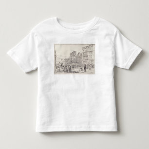Riots in het West End of London Kinder Shirts