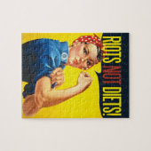 Riots niet Diëten -  feminisme Legpuzzel (Horizontaal)