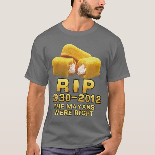 RIP 1930-2012 hadden de burgemeesters gelijk T-shirt (Voorkant)