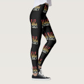 RIP 2021 New Years Eve Funny Quote Leggings (Rechts)