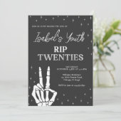 RIP 20 Halloween verjaardag Kaart (Staand voorkant)