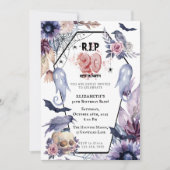 RIP 20 Verjaardag Gothic Halloween Mijlpaal begraf Kaart (Voorkant)
