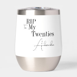 RIP 20s 30th Birthday Party Minimal