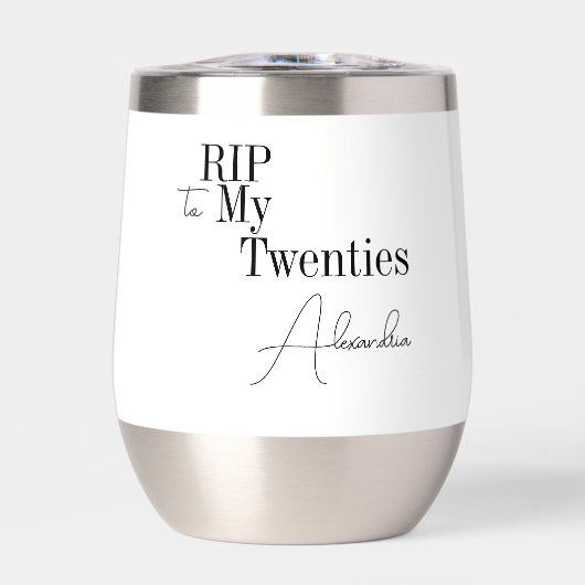 RIP 20s 30th Birthday Party Minimal (Voorkant)