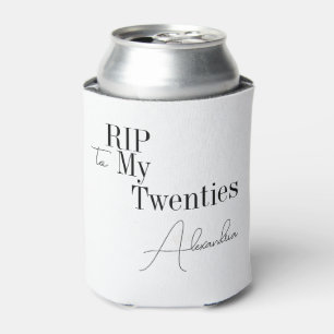 RIP 20s 30th Birthday Party Minimal Blikjeskoeler