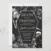 RIP 20s 30th Verjaardag Dood aan mijn jeugd Kaart (Voorkant)