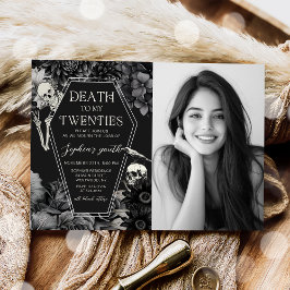 RIP 20s 30th Verjaardag Dood aan mijn jeugd Kaart