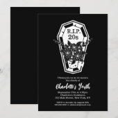 Rip 20s Bloemendoodskist Jeugd 30e verjaardag Kaart (Voorkant / Achterkant)