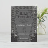 Rip 20s Dood aan mijn Jeugd 30ste Verjaardagsfeest Kaart (Staand voorkant)