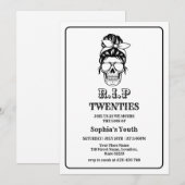 RIP 20s Dood aan mijn Jeugd 30ste Verjaardagsfeest Kaart (Voorkant / Achterkant)