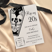 RIP 20s Gothische 30e Verjaardag Kaart