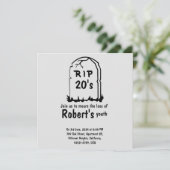 Rip 20's grappige 30e verjaardag kaart (Staand voorkant)