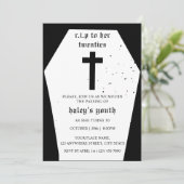 RIP 20s naar haar Twintigjarige Begrafenis 30e Ver Kaart (Staand voorkant)