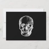 RIP 20s Twenties Funeral Skull 30th Birthday Foto Kaart (Achterkant)