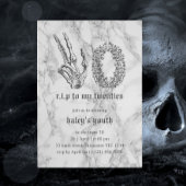 RIP 20s Twintigers Funny Schedel Begrafenis 30e Ve Kaart