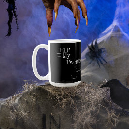 RIP 20s Zwart Wit 30e Verjaardag Koffiemok