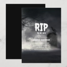 RIP aan mijn (20/30/40 etc) gothische verjaardagsf