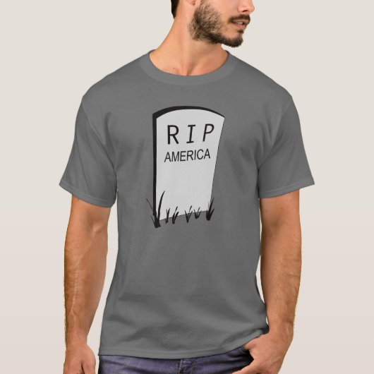 RIP Amerika T-shirt (Voorkant)