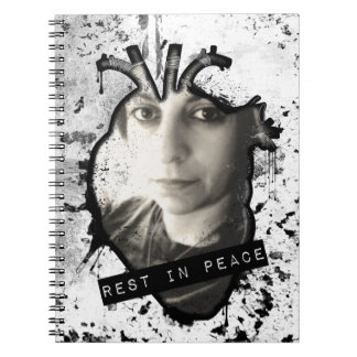 RIP anatomical heart memory book Notitieboek