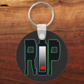 RIP Batterij Button Sleutelhanger (Achterkant)