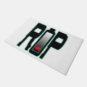 RIP Batterij Deurmat (Schuin)