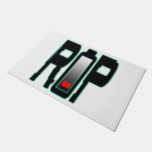 RIP Batterij Deurmat (Schuin)