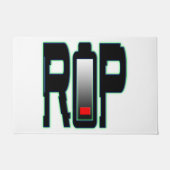 RIP Batterij Deurmat (Voorkant)