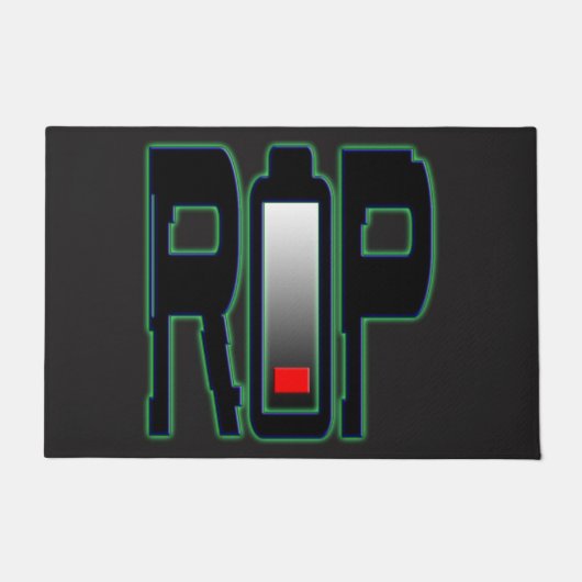 RIP Batterij Deurmat (Voorkant)